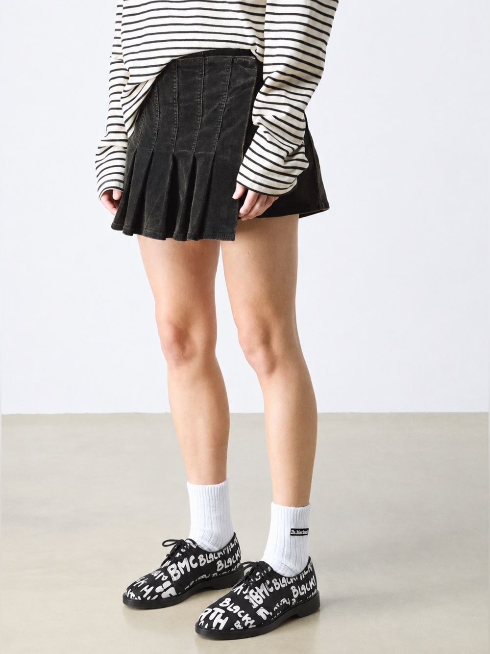 BlackMilk Clothing × Solestruck "Nylon vs. Death" James Oxford Shoes